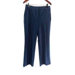 Worthington woman’s 6 wideleg high rise curvy trousers office siren blue